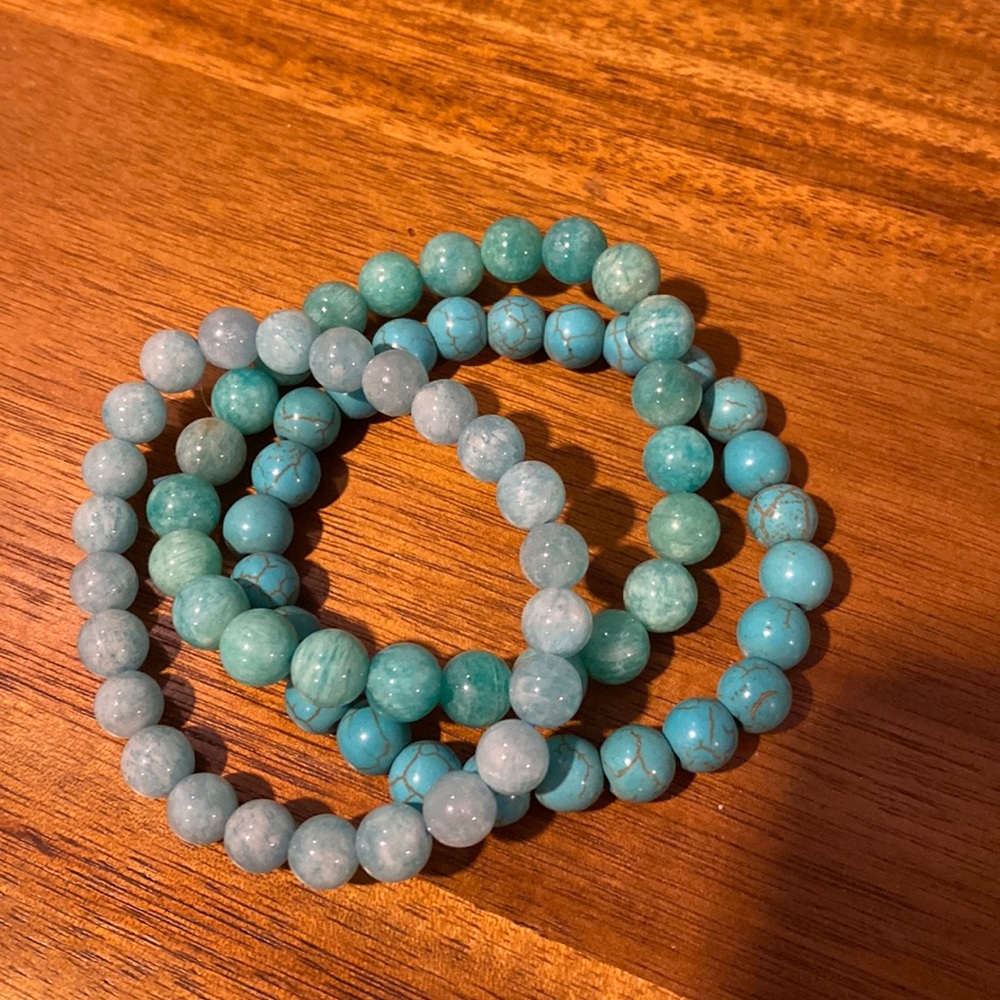 Turquoise Beaded Bracelets